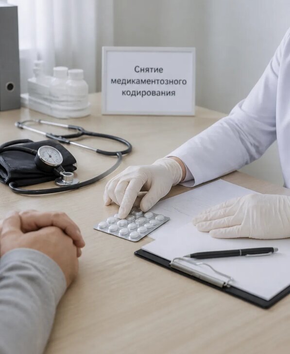 Снятие медикаментозного кодирования в Кореновске от 5182 р. | Медзона