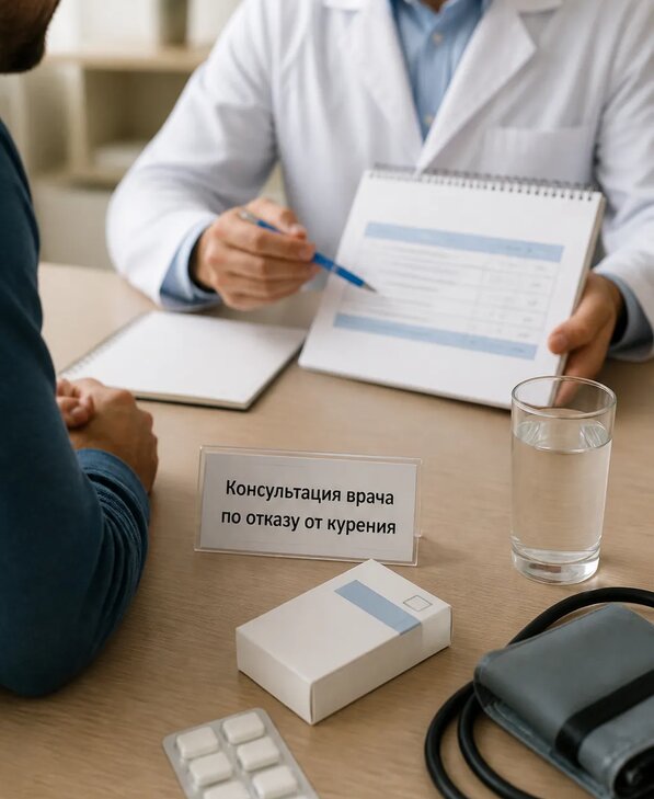 Консультация врача по отказу от курения для взрослых в Кореновске